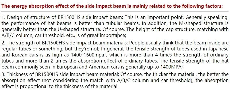 BR1500HS Side Impact Beam thumbnail 9